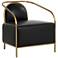 Sunpan Cicero Lounge Chair Cantina Black