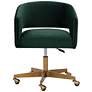 2_Sunpan Claren Office Chair Deep Green Sky more views
