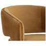 7_Sunpan Claren Office Chair Gold Sky more views