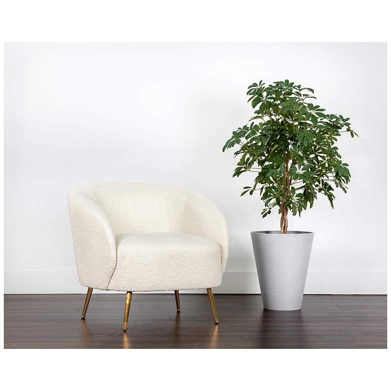 Image 1 Sunpan Clea Lounge Chair Altro White
