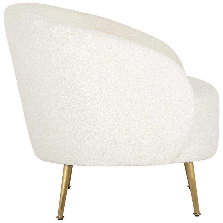 Image 4 Sunpan Clea Lounge Chair Altro White more views