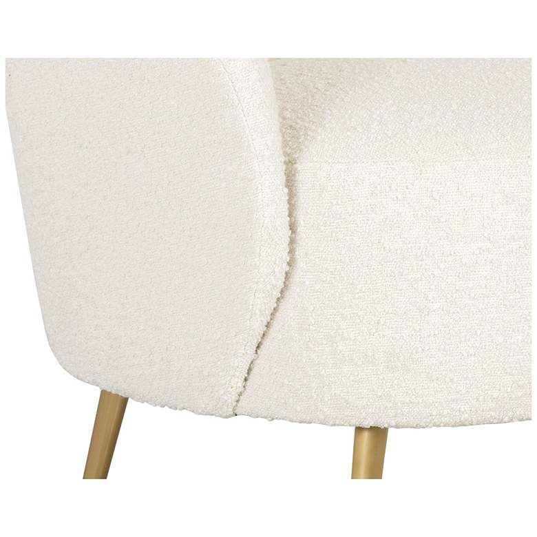 Image 6 Sunpan Clea Lounge Chair Altro White more views