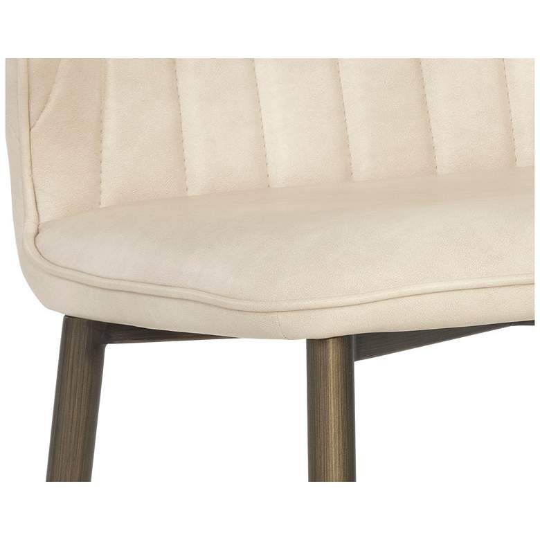 Image 6 Sunpan Clinton Dining Chair Bronze Bravo Cream Set of 2 more views
