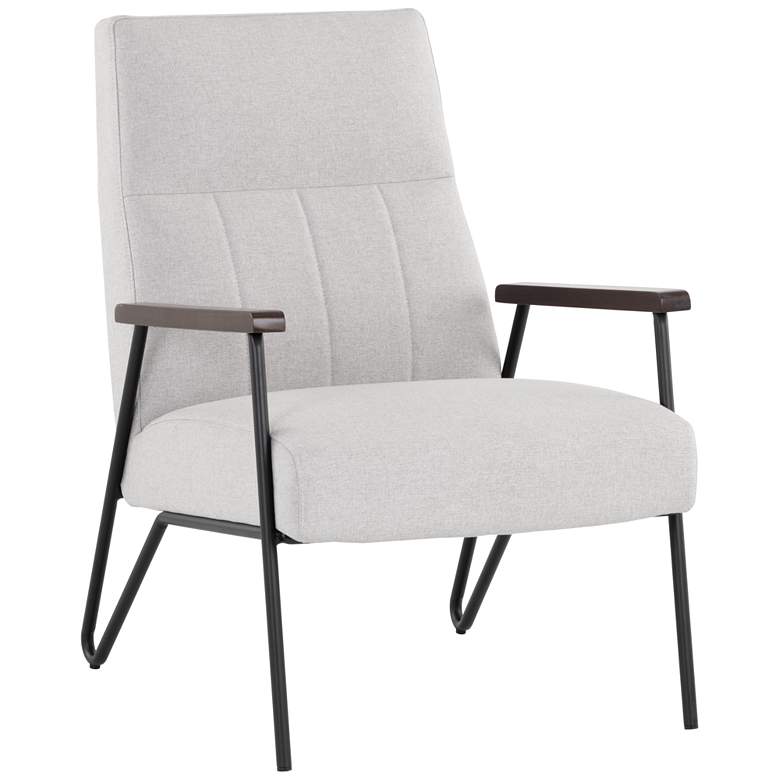 Image 2 Sunpan Coelho Lounge Chair Light Gray