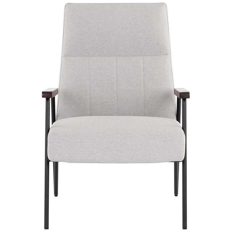 Image 3 Sunpan Coelho Lounge Chair Light Gray more views