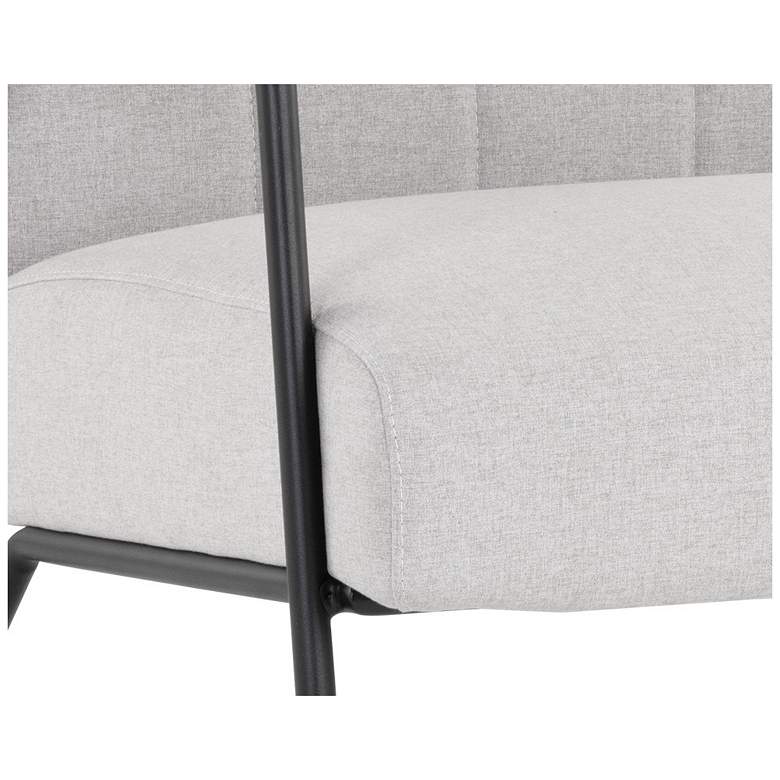 Image 6 Sunpan Coelho Lounge Chair Light Gray more views