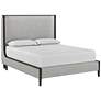 1_Sunpan Colette Bed Queen Brown Belfast Heather Gray