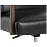 6_Sunpan Collin Office Chair Brown Cortina Black Leather more views