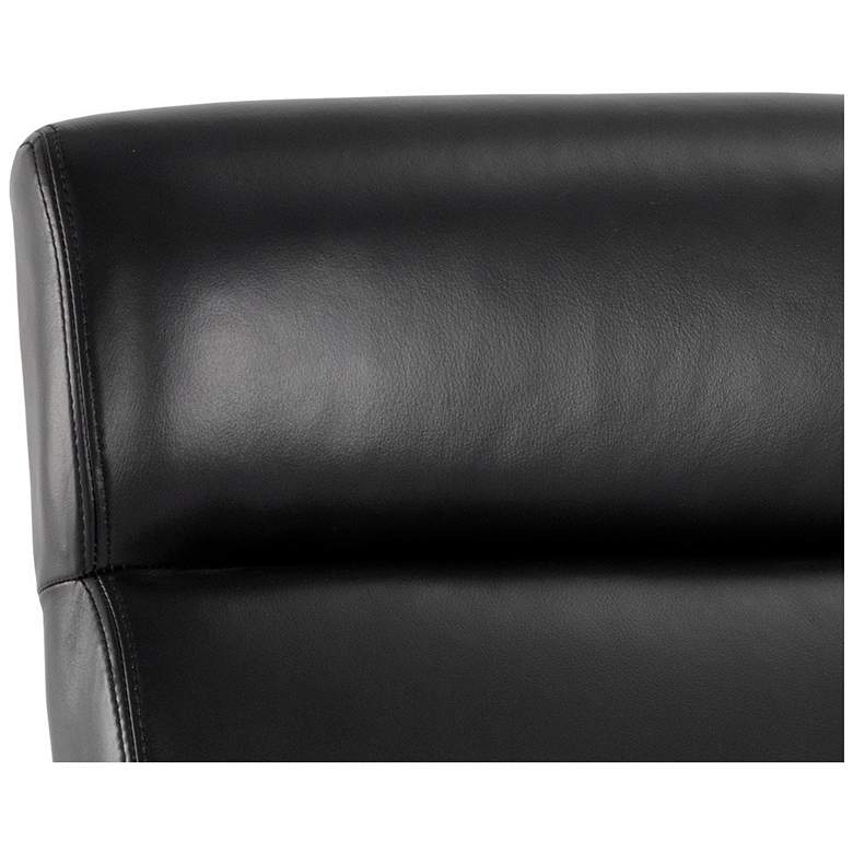 Image 7 Sunpan Collin Office Chair Brown Cortina Black Leather more views