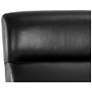 7_Sunpan Collin Office Chair Brown Cortina Black Leather more views