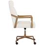 3_Sunpan Collin Office Chair Natural Heather Ivory Tweed more views