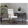 5_Sunpan Collin Office Chair Natural Heather Ivory Tweed more views
