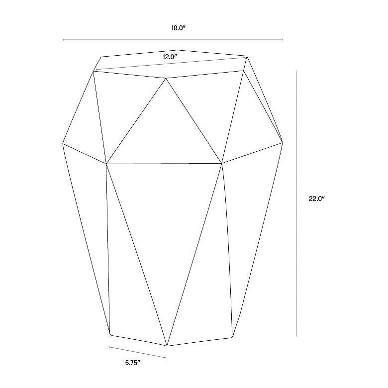 Image 6 Sunpan Constance End Table more views
