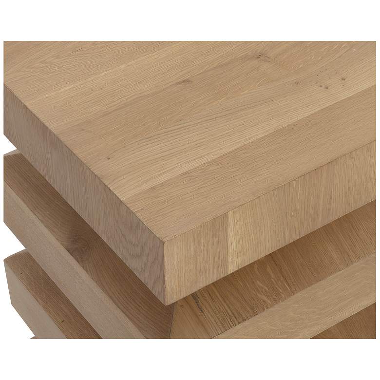 Image 5 Sunpan Cormac End Table Rustic Oak more views