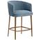 Sunpan Cornella Counter Stool Danny Iceberg
