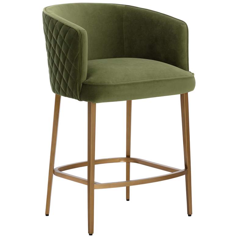 Image 1 Sunpan Cornella Counter Stool Meg Olive