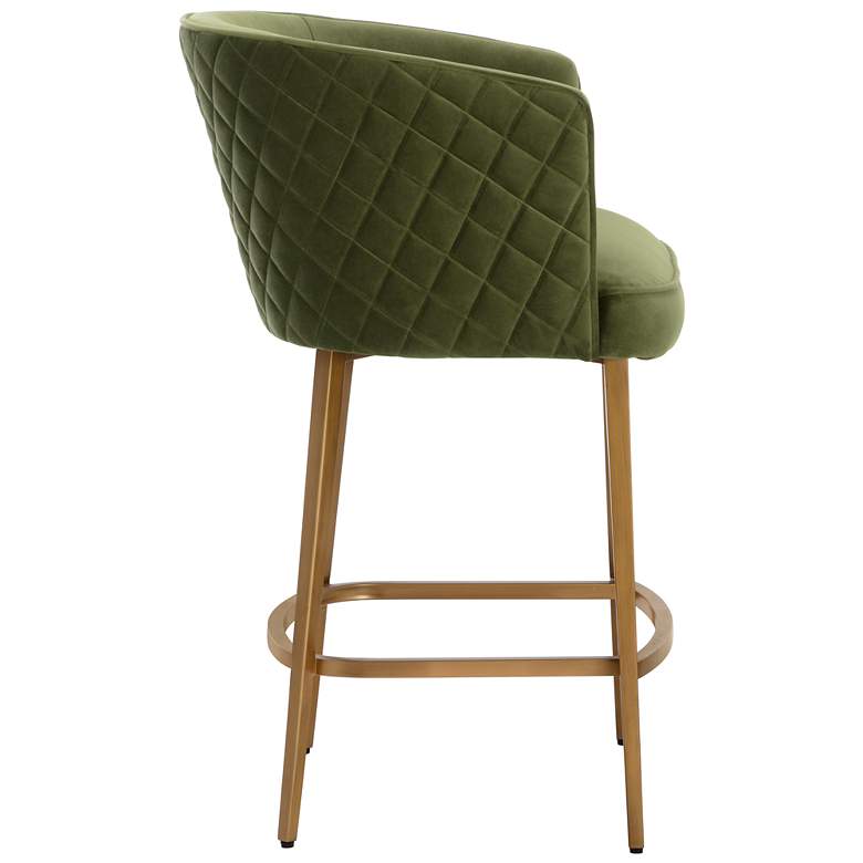 Image 3 Sunpan Cornella Counter Stool Meg Olive more views
