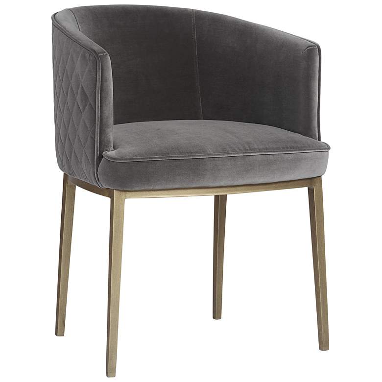 Image 1 Sunpan Cornella Dining Armchair Blush Gray