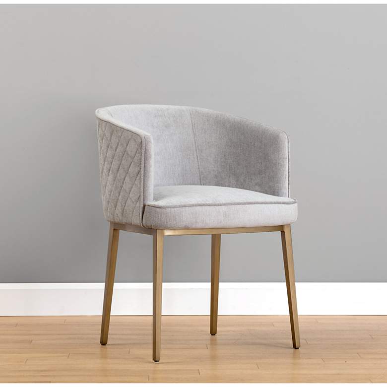 Image 1 Sunpan Cornella Dining Armchair Polo Club Stone