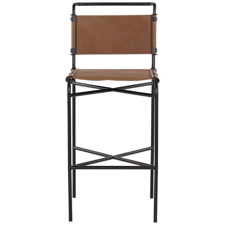 Image 2 Sunpan Corrigan Barstool Cognac Leather more views