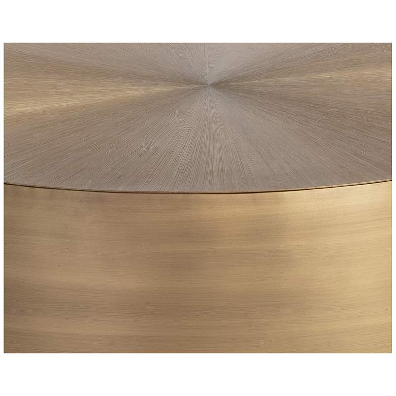 Image 5 Sunpan Creed Coffee Table Large Antique Gold more views