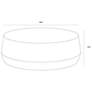 6_Sunpan Creed Coffee Table Large Gunmetal more views