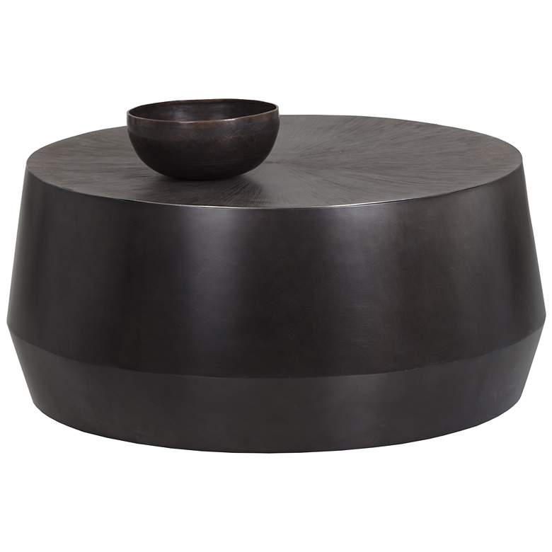 Image 1 Sunpan Creed Coffee Table Small Gunmetal