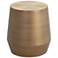 Sunpan Creed End Table Antique Gold