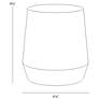 7_Sunpan Creed End Table Gunmetal more views
