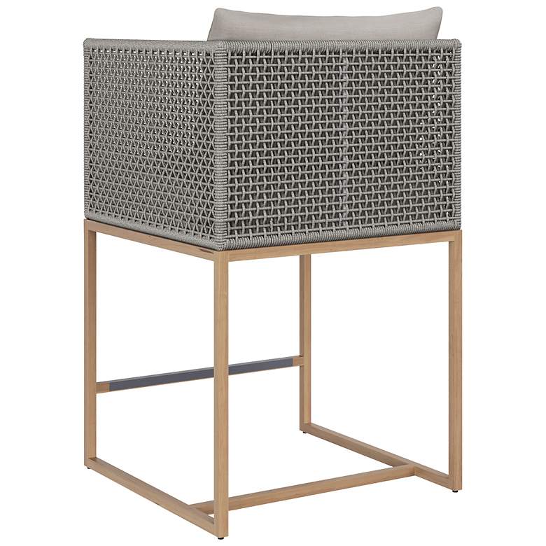 Image 3 Sunpan Crete Counter Stool Natural Palazzo Taupe more views