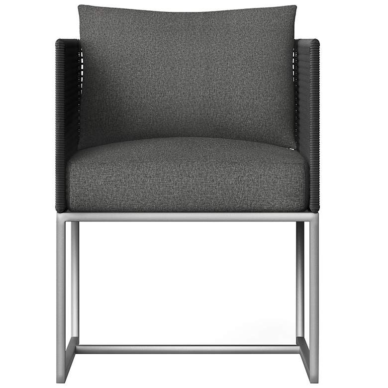 Image 2 Sunpan Crete Dining Armchair Dark Gray Gracebay Gray more views