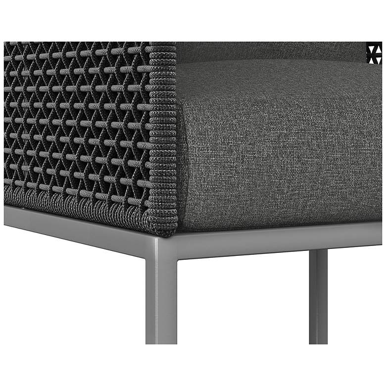 Image 6 Sunpan Crete Dining Armchair Dark Gray Gracebay Gray more views
