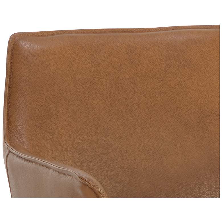 Image 7 Sunpan Crosby Swivel Lounge Chair Missouri Cognac Leather more views