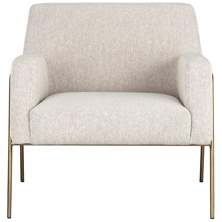 Image 3 Sunpan Cybil Lounge Chair Dove Cream more views