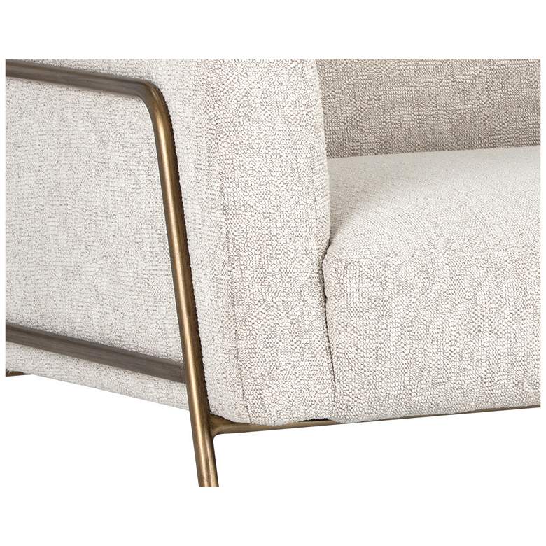 Image 6 Sunpan Cybil Lounge Chair Dove Cream more views