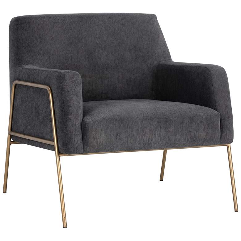 Image 2 Sunpan Cybil Lounge Chair Polo Club Kohl Gray