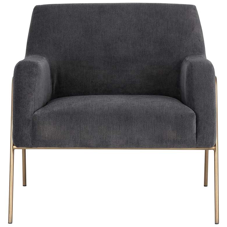 Image 3 Sunpan Cybil Lounge Chair Polo Club Kohl Gray more views