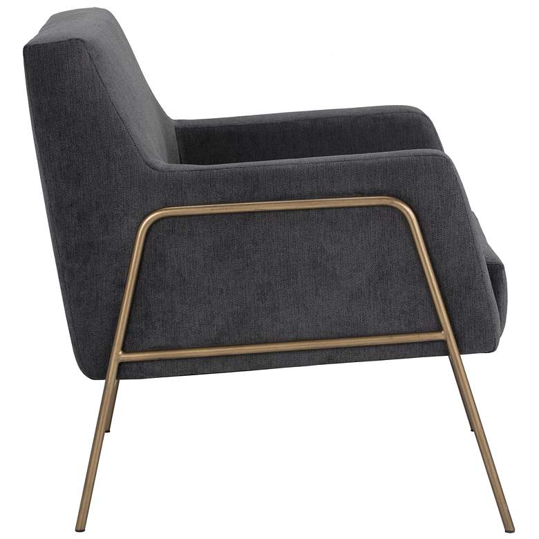 Image 4 Sunpan Cybil Lounge Chair Polo Club Kohl Gray more views