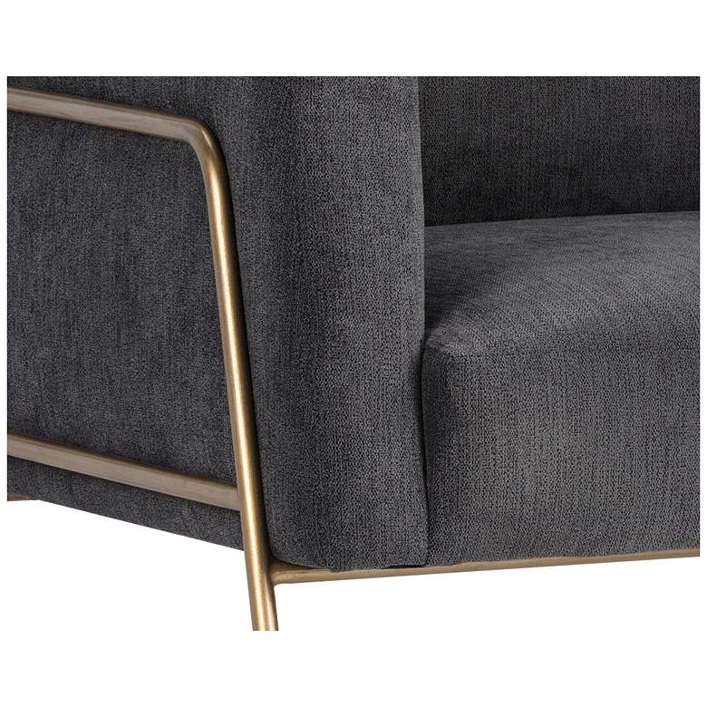Image 6 Sunpan Cybil Lounge Chair Polo Club Kohl Gray more views