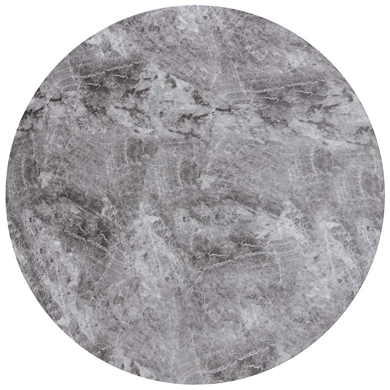 Image 4 Sunpan Cypher Dining Table Top Marble Look Gray 55" more views