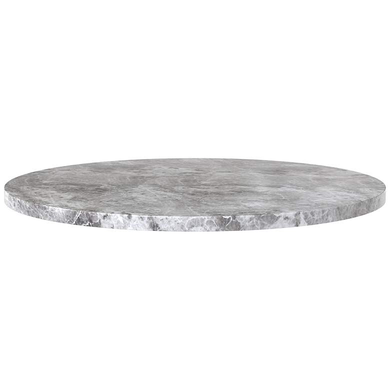 Image 6 Sunpan Cypher Dining Table Top Marble Look Gray 55" more views