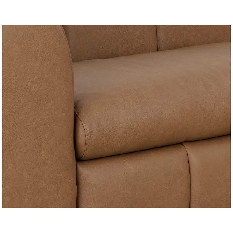 Image 5 Sunpan Cyril Sofa Franz Camel Leather more views