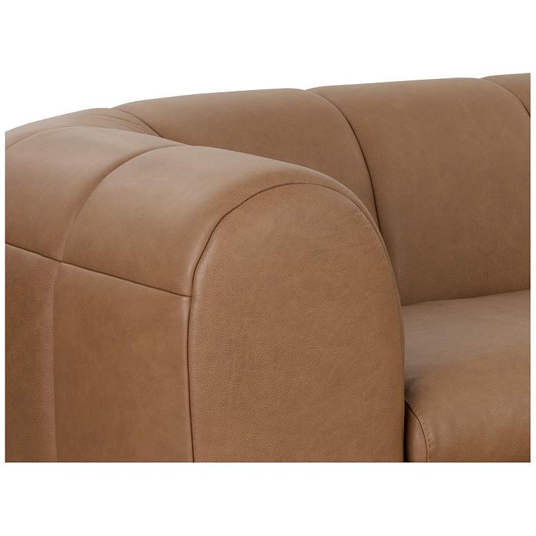 Image 6 Sunpan Cyril Sofa Franz Camel Leather more views