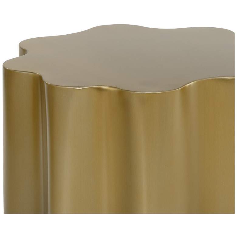 Image 5 Sunpan Dahlia End Table Gold Ombre more views