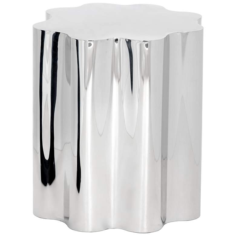 Image 2 Sunpan Dahlia End Table Stainless Steel more views