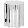 2_Sunpan Dahlia End Table Stainless Steel more views