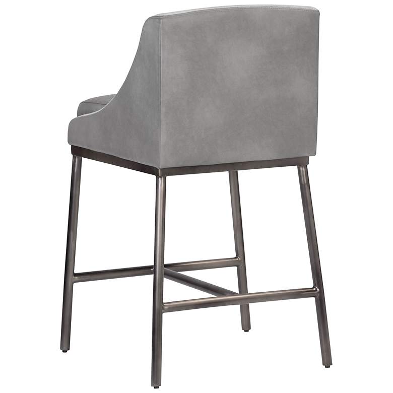 Image 3 Sunpan Dalary Counter Stool Bravo Metal and Polo Club Stone more views