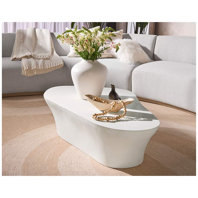 Image 5 Sunpan Dali Coffee Table White more views