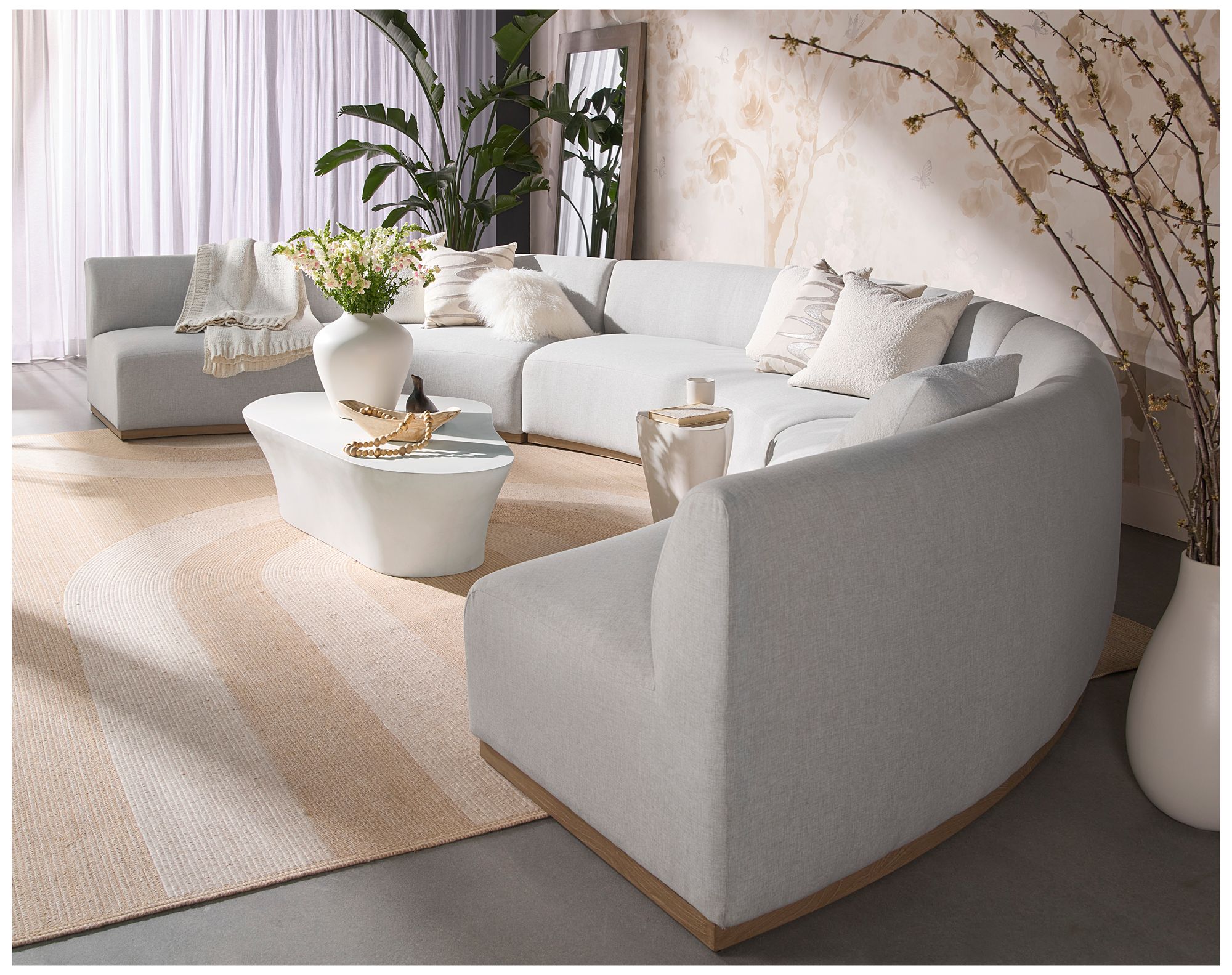 Sunpan Dali Coffee Table White