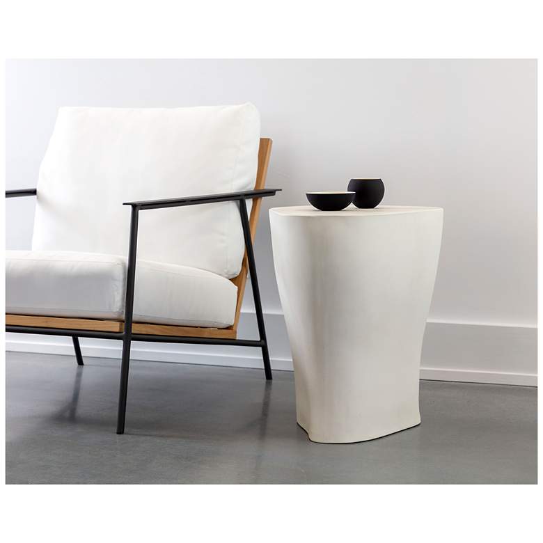 Image 5 Sunpan Dali End Table Large White more views